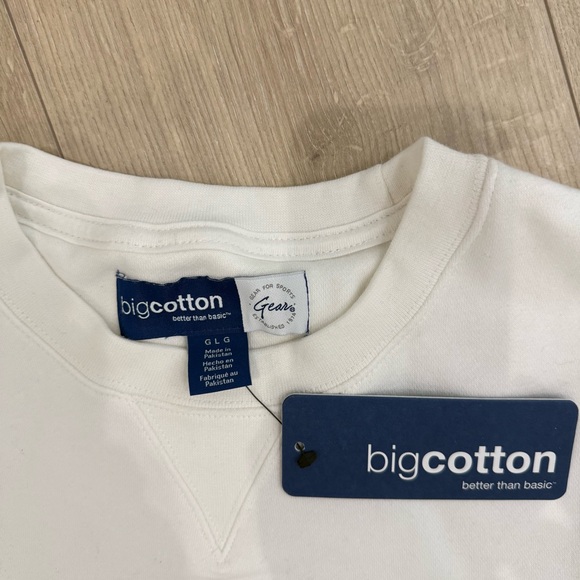 White Dayton large Sweatshirt - Picture 2 of 5